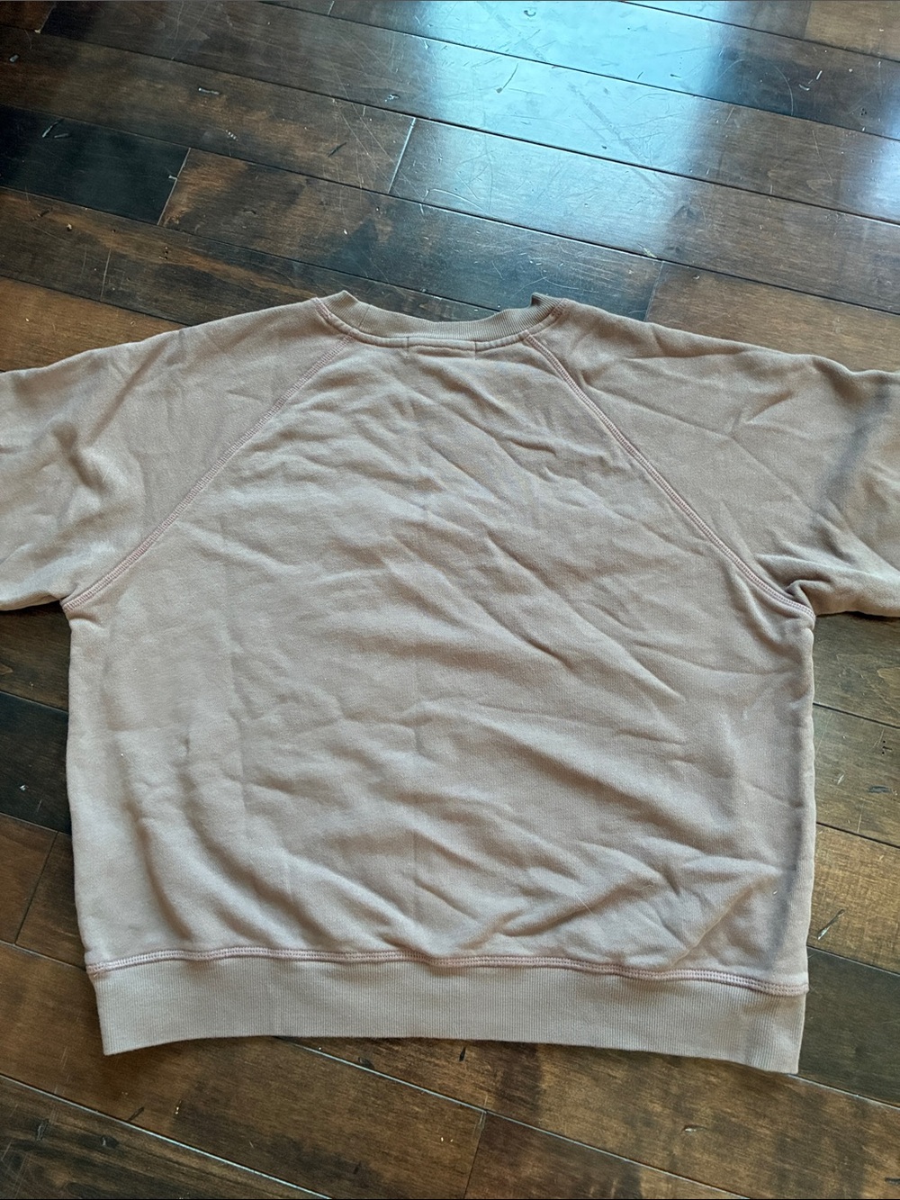Spiritual Gangster Sweatshirt Taupe Gold lettering “Never Knocked Out” Women’s M - Picture 8 of 10